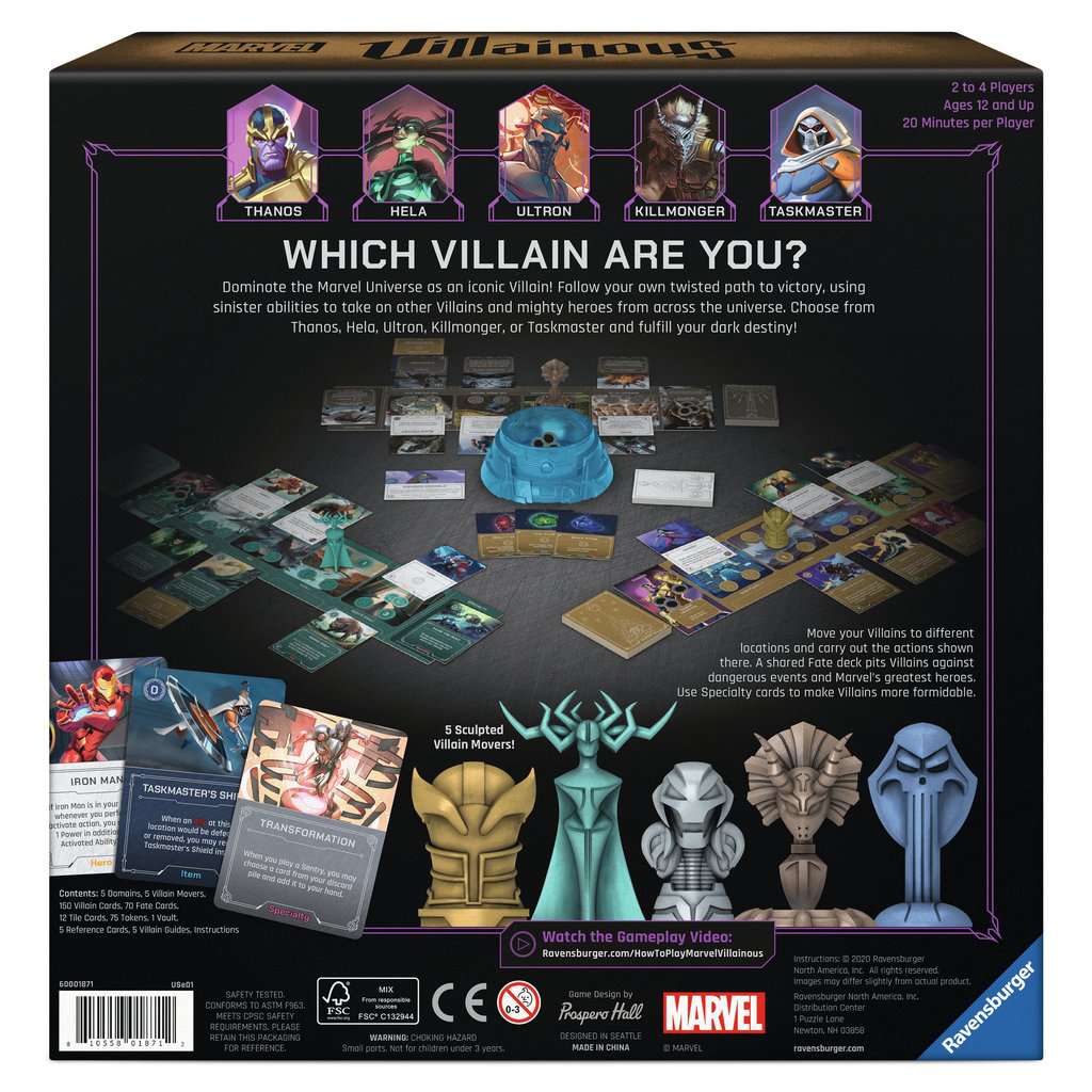 Villainous Marvel - (Assorted)-DoubleCGames