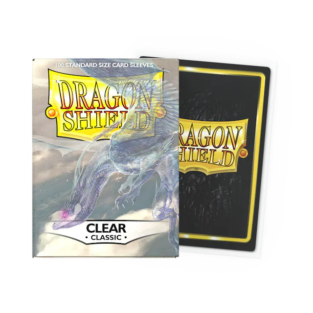 Classic Sleeves 100ct - Clear-DoubleCGames