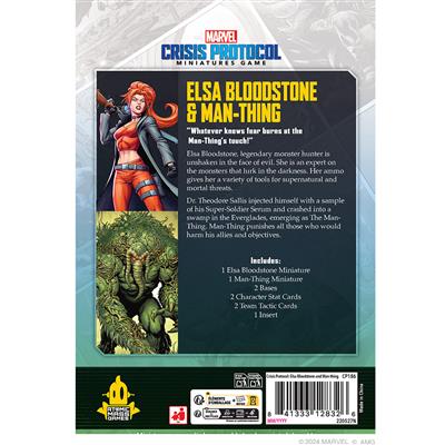 Elsa Bloodstone & Man-Thing-DoubleCGames