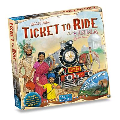 Ticket to Ride: India Map Collection 2-DoubleCGames