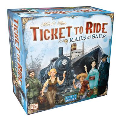Ticket to Ride: Rails and Sails-DoubleCGames