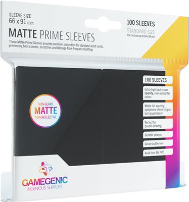 Matte Prime Sleeves (Assorted Colors)-DoubleCGames