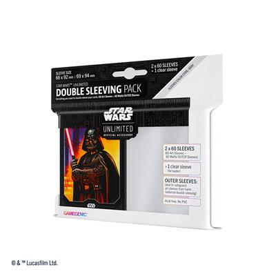 Star Wars Unlimited Art Sleeves Double Sleeving Pack (Assorted Colors)-DoubleCGames